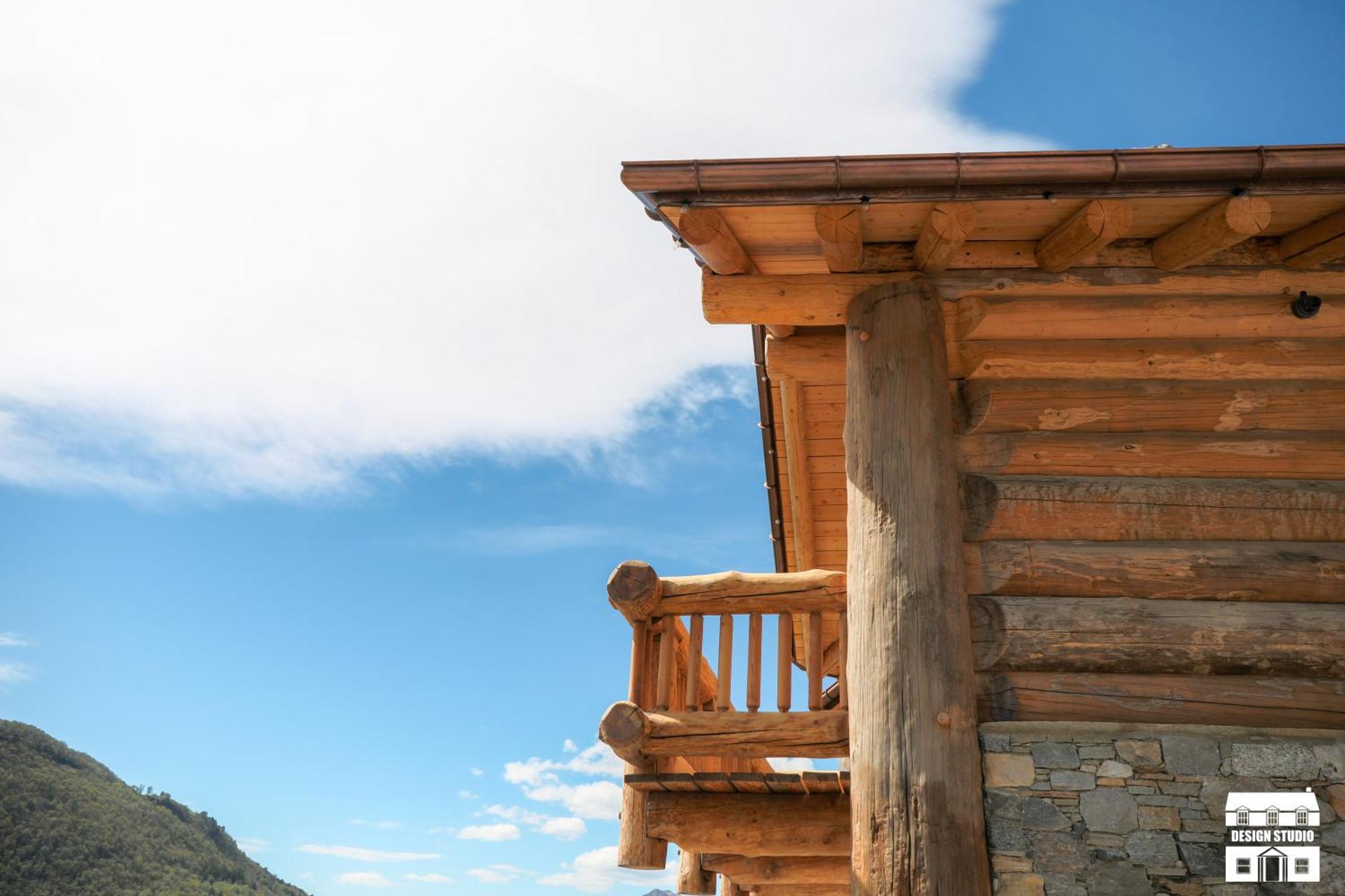Chalet Antico Legno By Design Studio Sueglio Экстерьер фото