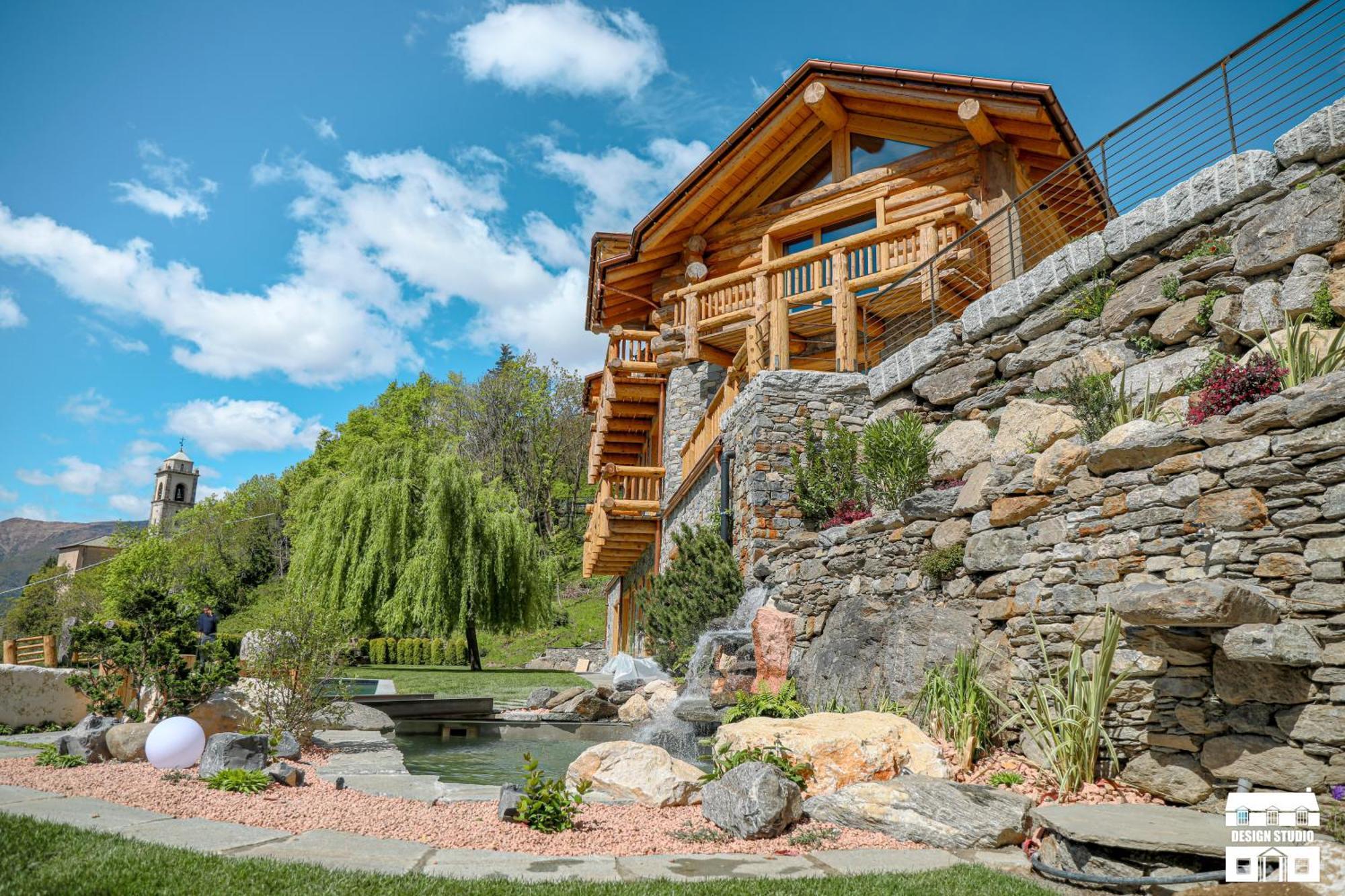 Chalet Antico Legno By Design Studio Sueglio Экстерьер фото