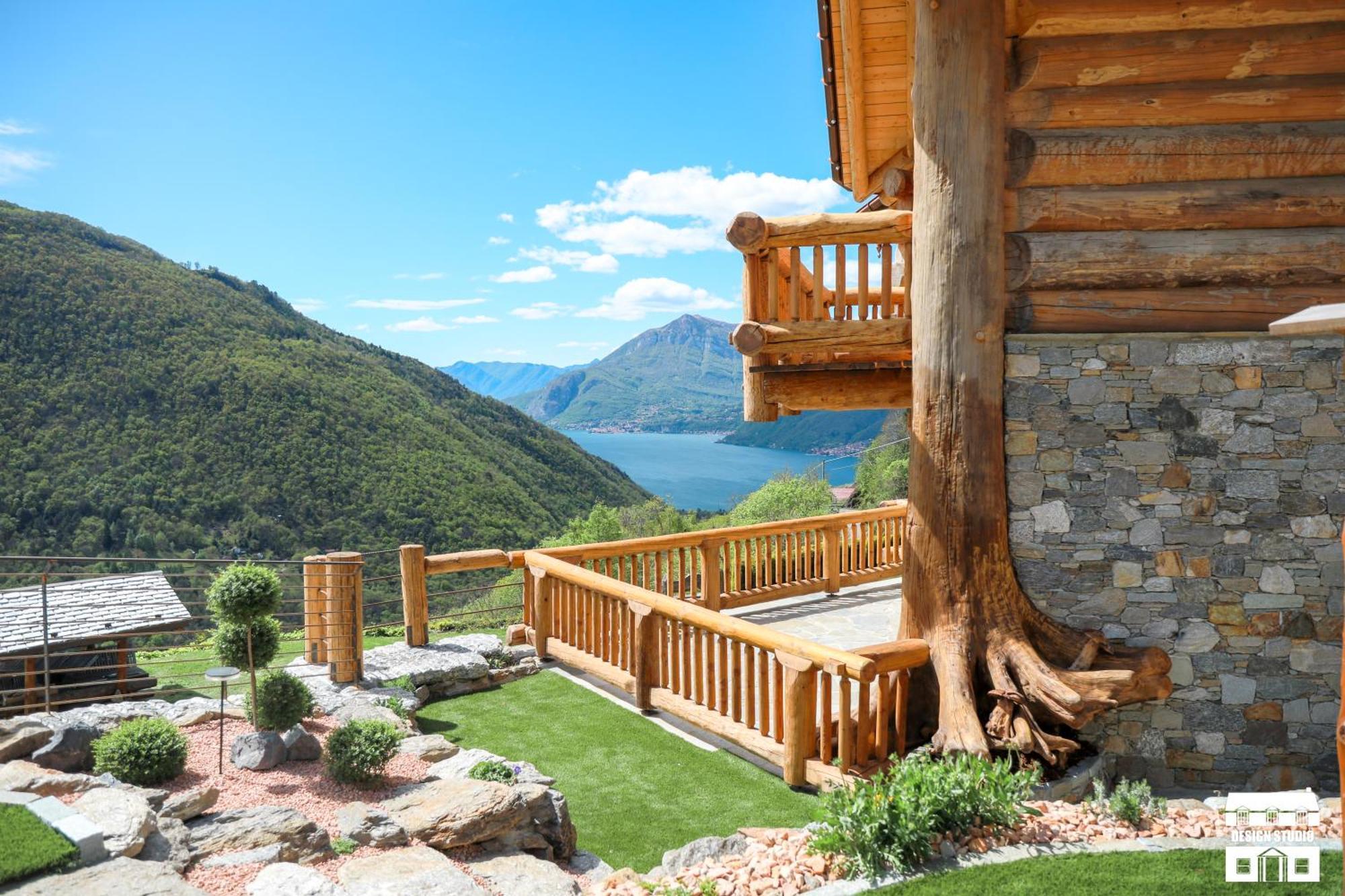 Chalet Antico Legno By Design Studio Sueglio Экстерьер фото