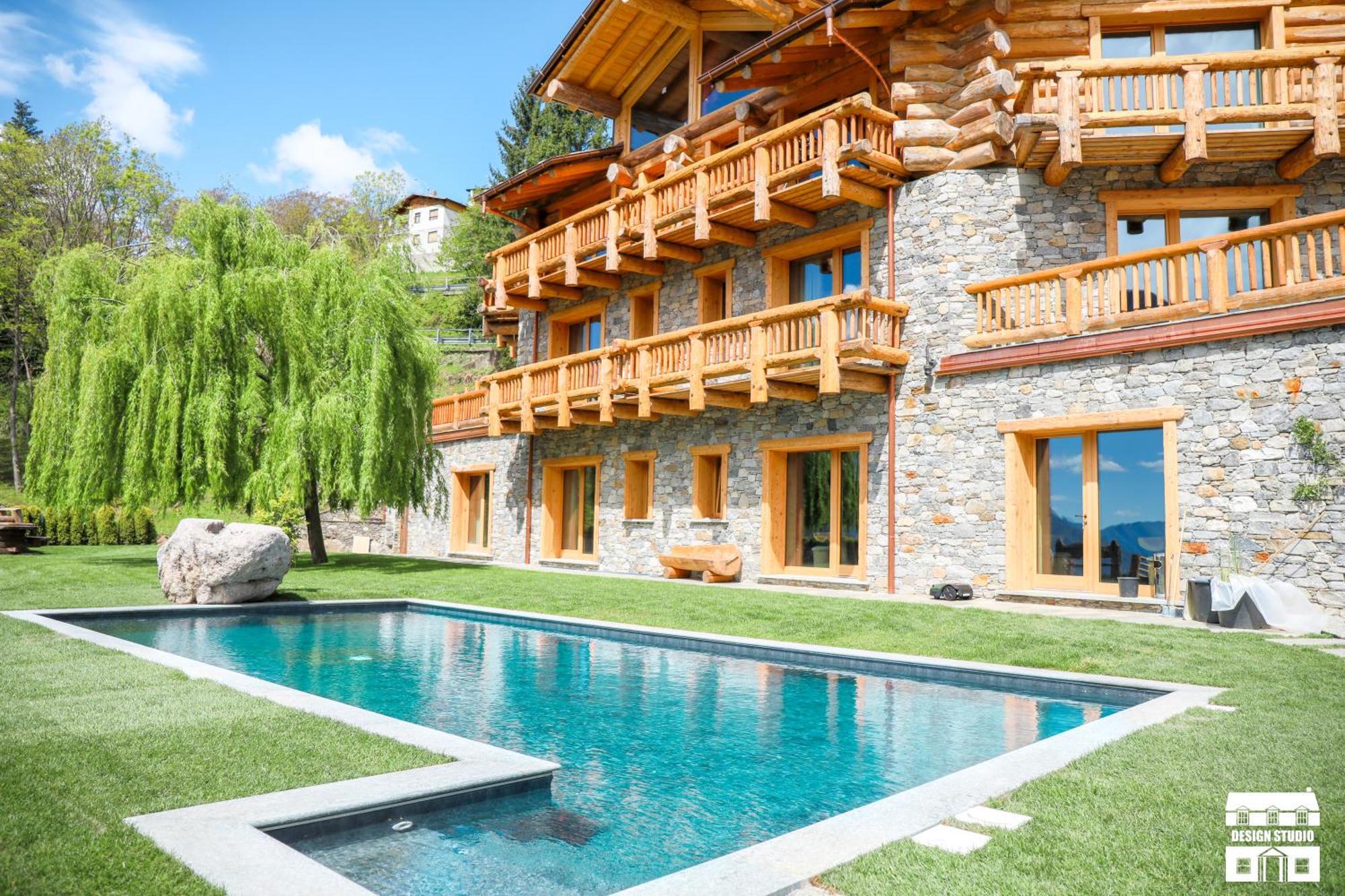 Chalet Antico Legno By Design Studio Sueglio Экстерьер фото
