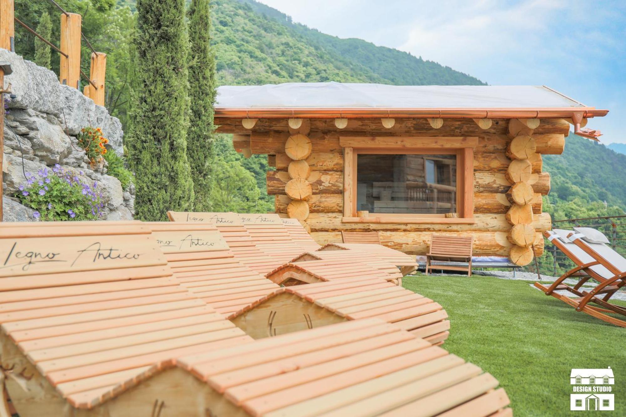 Chalet Antico Legno By Design Studio Sueglio Экстерьер фото
