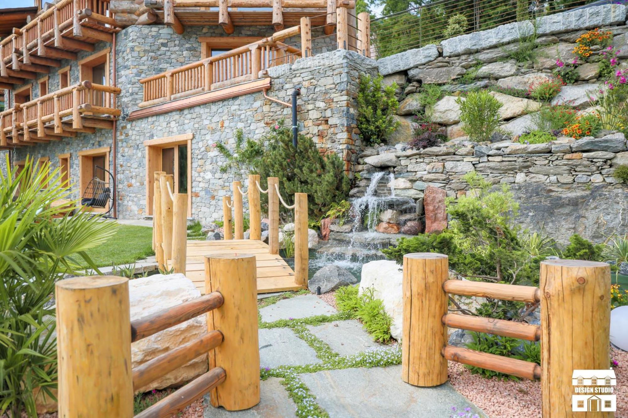 Chalet Antico Legno By Design Studio Sueglio Экстерьер фото