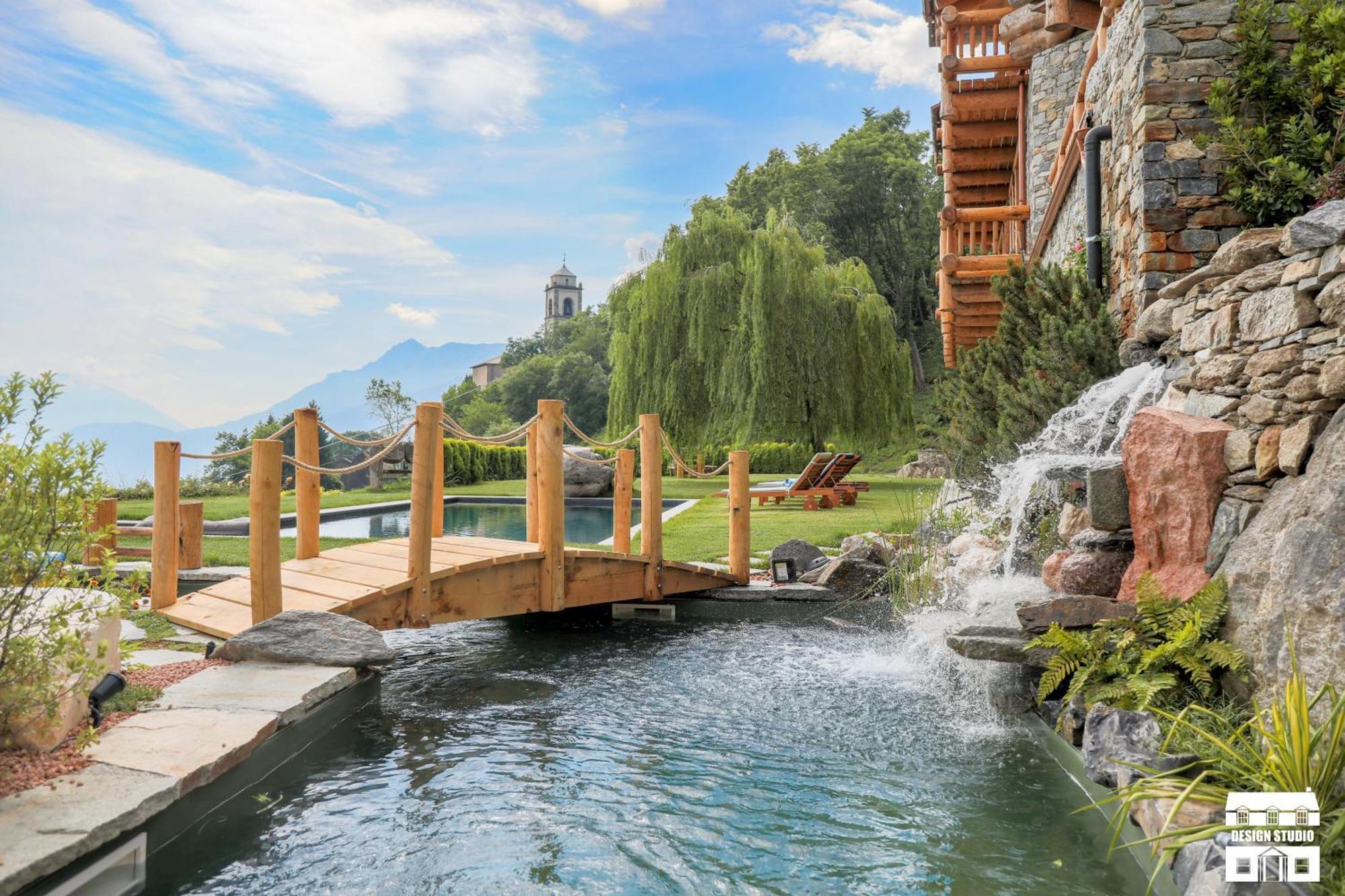 Chalet Antico Legno By Design Studio Sueglio Экстерьер фото